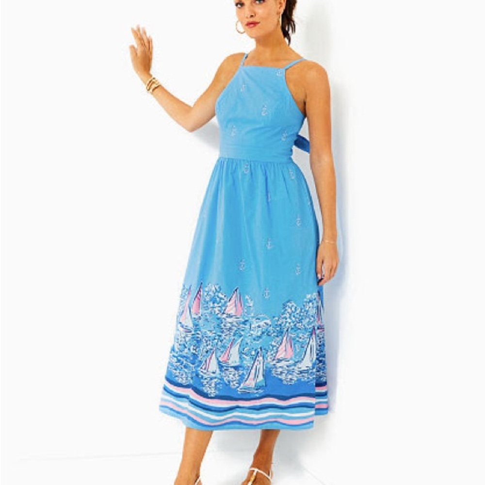Lilly Pulitzer Lunar Blue Dress